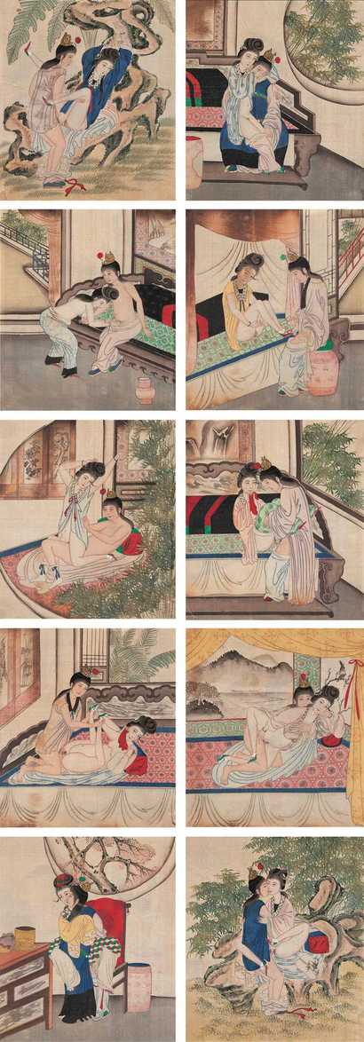 佚名 红楼梦册 册页（十开）